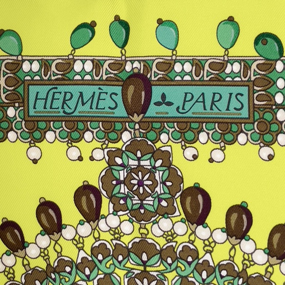 NWT Hermes Scarf "PARURES DES MAHARAJAS" - Picture 4 of 12